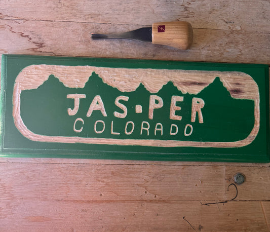 Jasper Colorado Sign