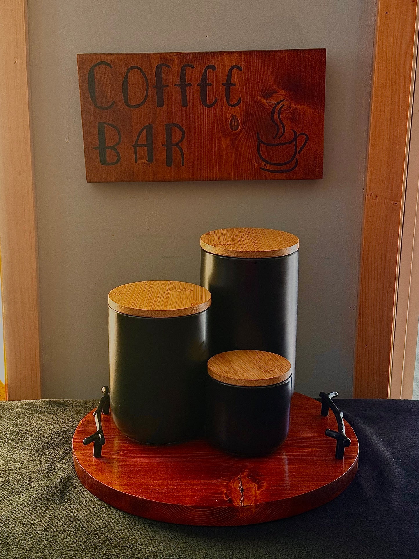 Coffee Bar Station Sign